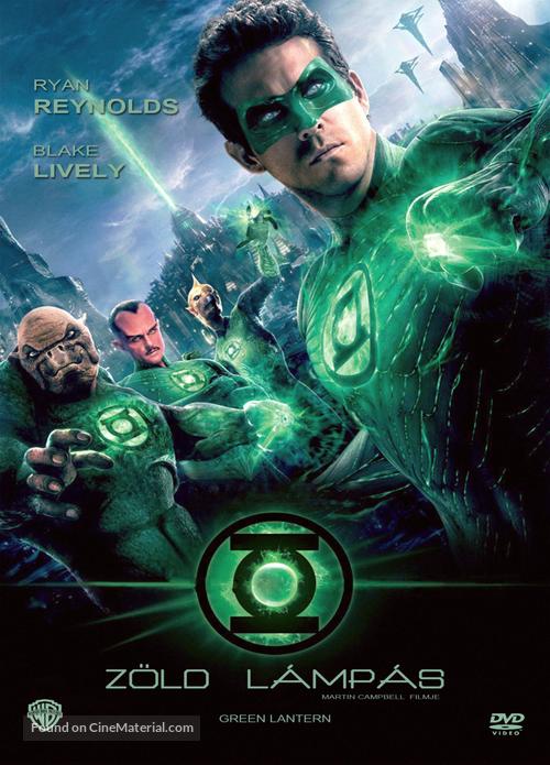 Green Lantern - Hungarian Movie Cover