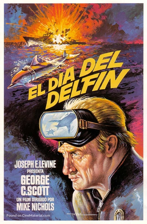 The Day of the Dolphin - Spanish Movie Poster