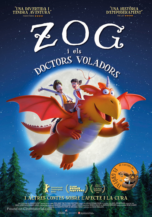 Zog and the Flying Doctors - Andorran Movie Poster