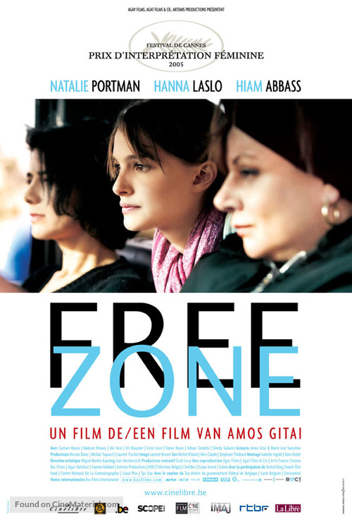 Free Zone - Belgian Movie Poster