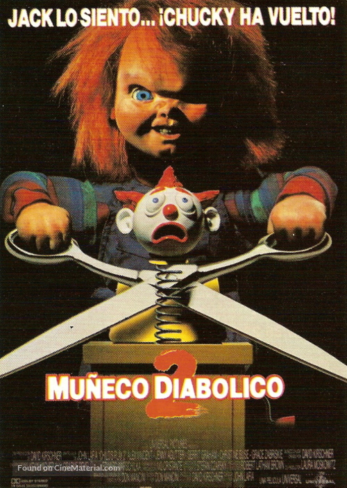 Child&#039;s Play 2 - Spanish Movie Poster