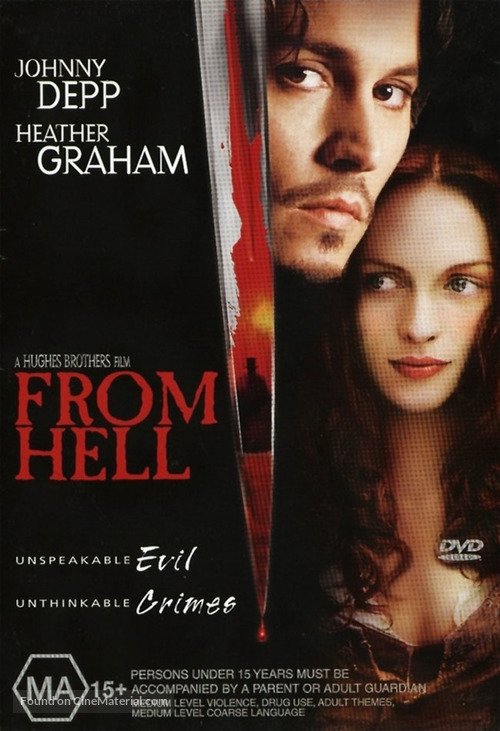 From Hell - Australian Movie Cover