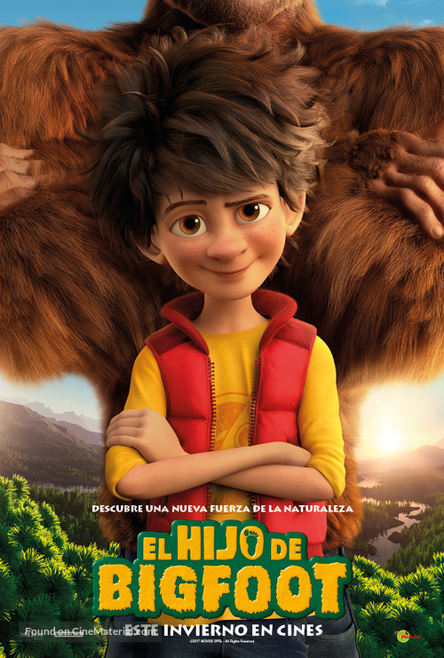 The Son of Bigfoot - Spanish Movie Poster