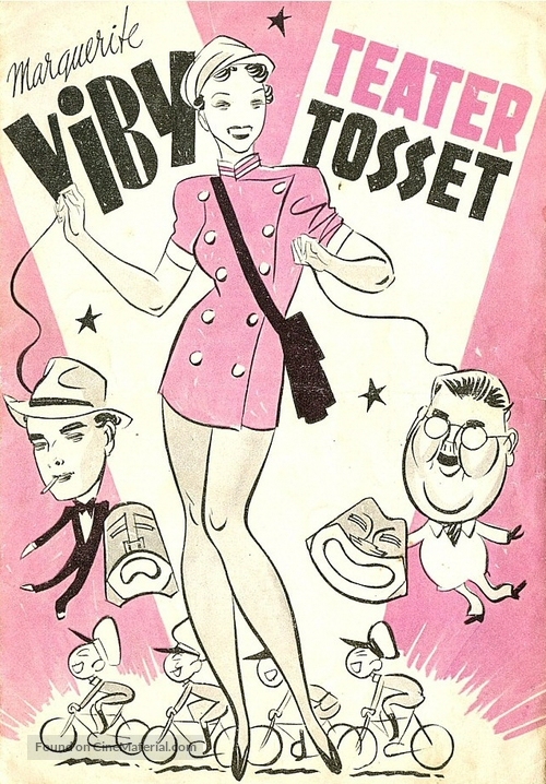 Teatertosset - Danish Movie Poster