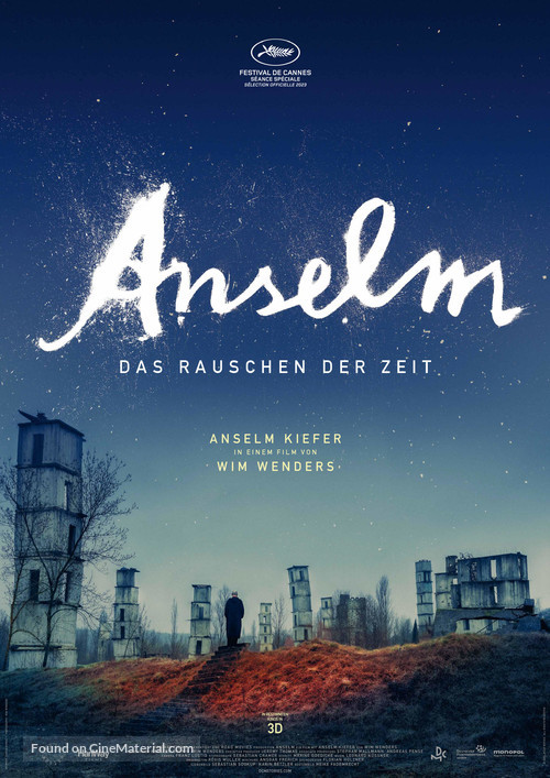 Anselm - Das Rauschen der Zeit - German Movie Poster