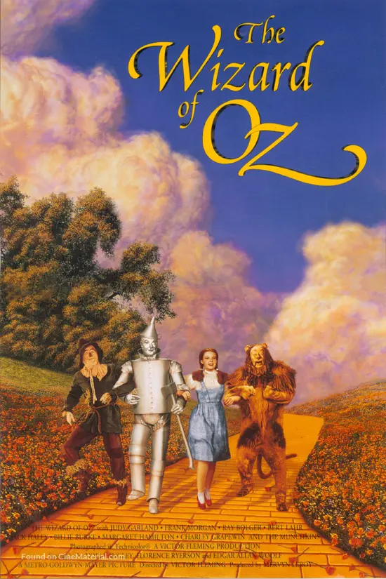 The Wizard of Oz - DVD movie cover