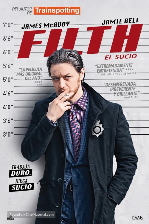 Filth - Spanish Movie Poster