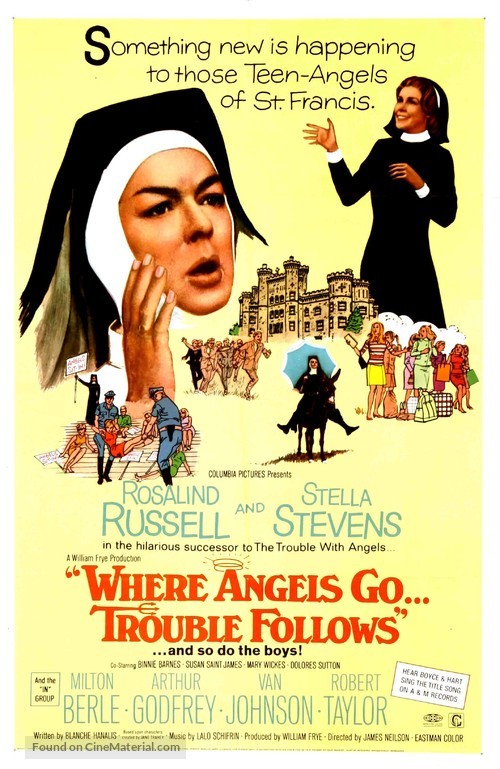 Where Angels Go Trouble Follows! - Movie Poster