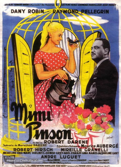 Mimi Pinson - French Movie Poster