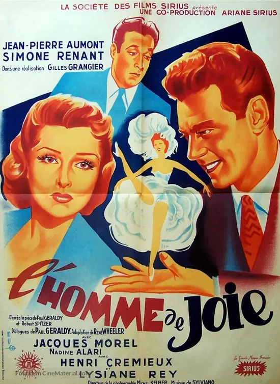 L&#039;homme de joie - French Movie Poster