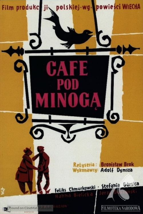 Caf&eacute; pod Minoga - Polish Movie Poster