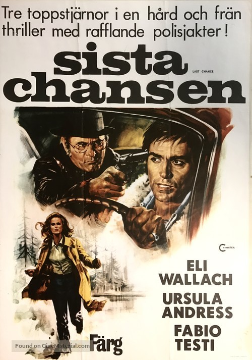 L&#039;ultima chance - Swedish Movie Poster