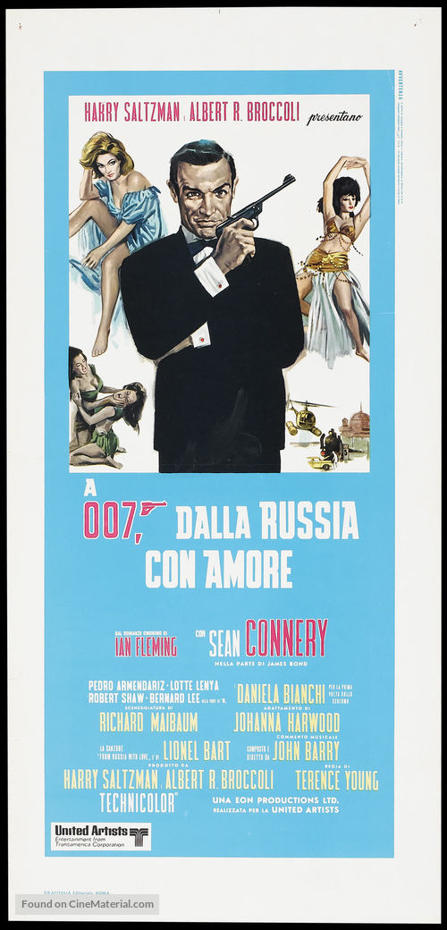 From Russia with Love - Italian Re-release movie poster