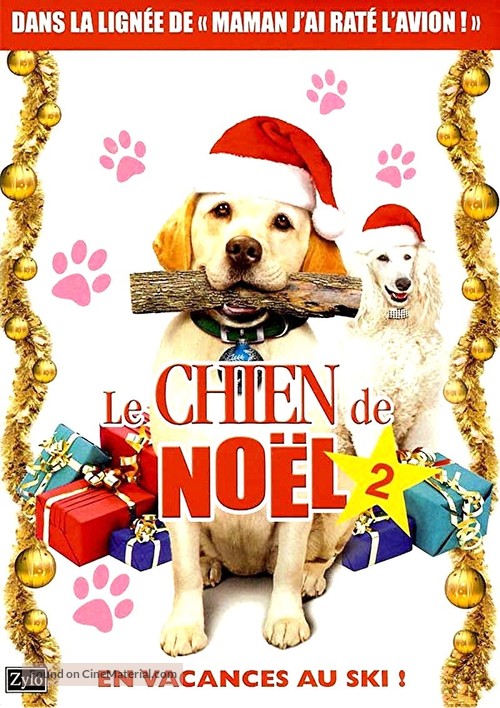The Dog Who Saved Christmas Vacation - French DVD movie cover