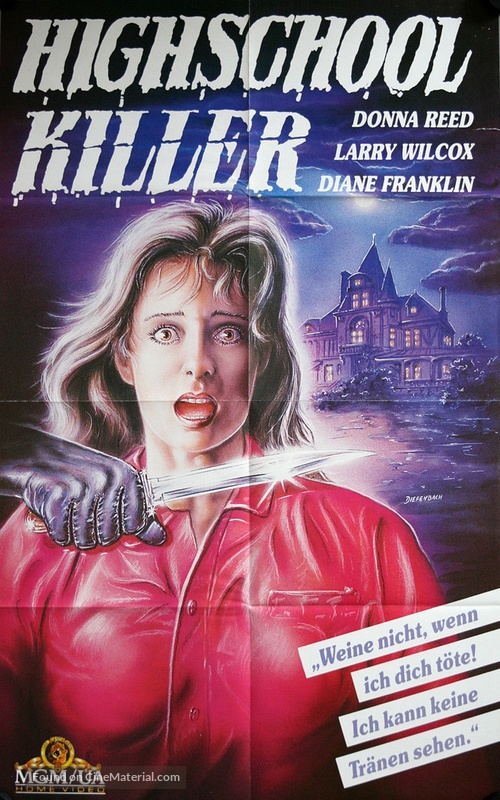 Deadly Lessons - German Video release movie poster