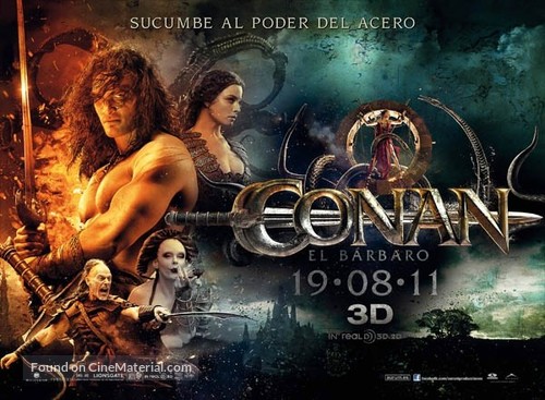 Conan the Barbarian - Spanish Movie Poster