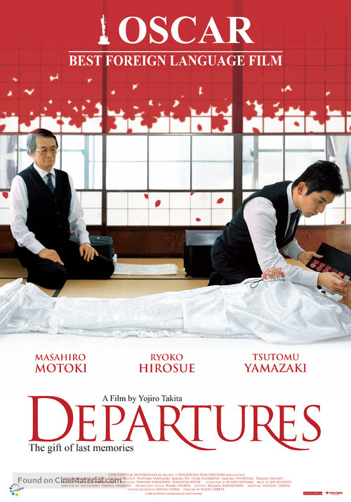 Okuribito - Belgian Movie Poster