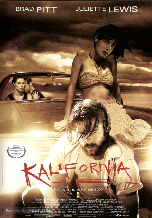 Kalifornia - Spanish Movie Poster