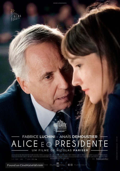 Alice et le maire - Portuguese Movie Poster