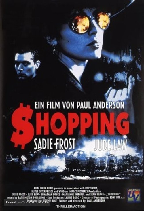 Shopping - German VHS movie cover