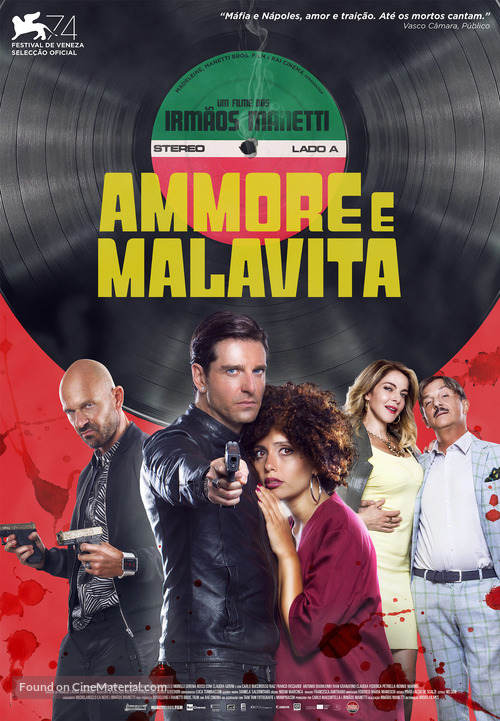 Ammore e malavita - Portuguese Movie Poster