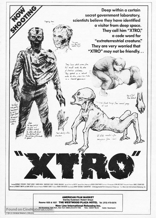 Xtro - poster
