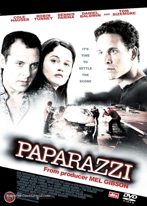 Paparazzi - Danish DVD movie cover