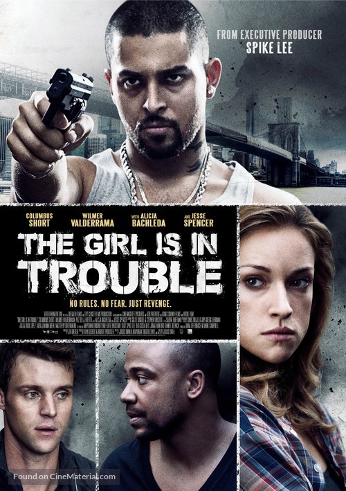 The Girl Is in Trouble - Theatrical movie poster