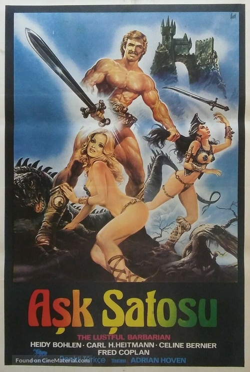 Siegfried und das sagenhafte Liebesleben der Nibelungen - Turkish Movie Poster