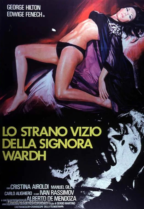 La strano vizio della Signora Wardh - Italian Movie Poster