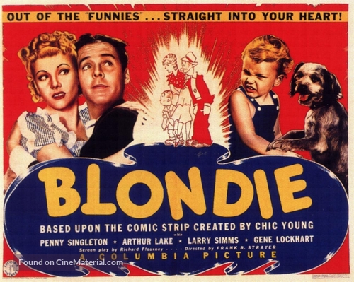 Blondie - Theatrical movie poster