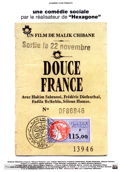 Douce France - French Movie Poster