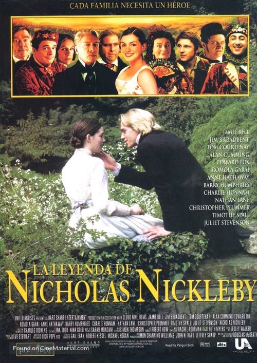 Nicholas Nickleby - Spanish Theatrical movie poster