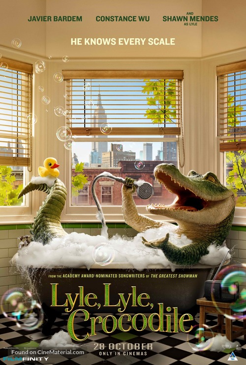 Lyle, Lyle, Crocodile - South African Movie Poster