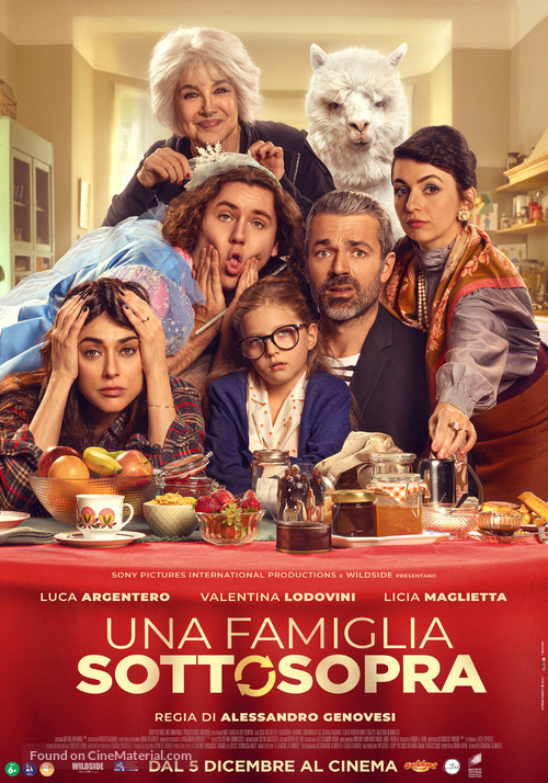 Una Famiglia Sottosopra - Italian Movie Poster