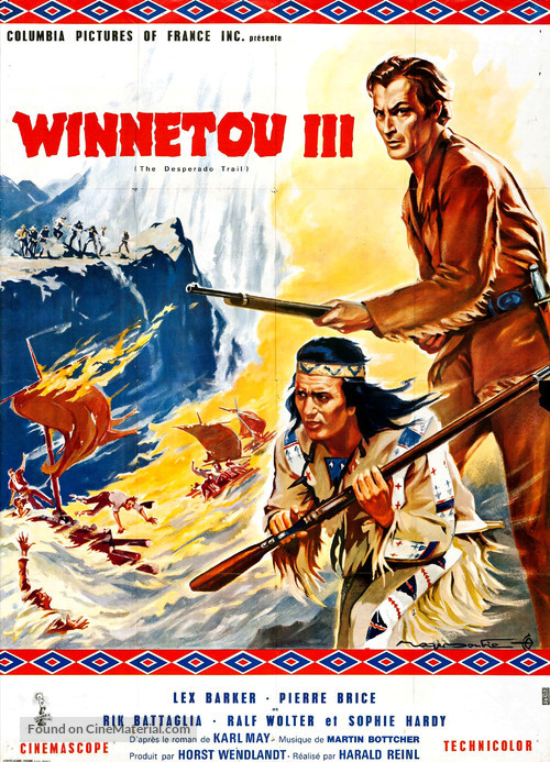 Winnetou - 3. Teil - French Movie Poster