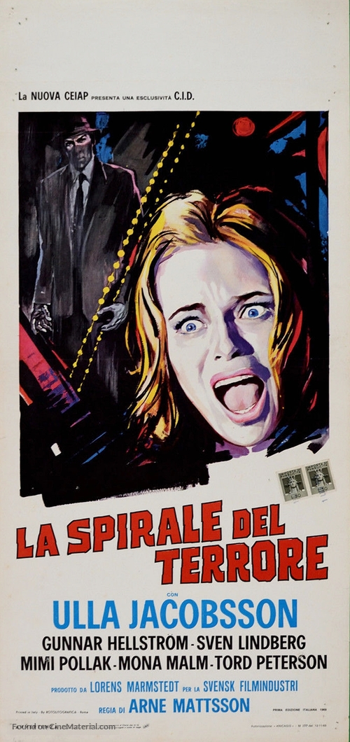 Nattmara - Italian Movie Poster