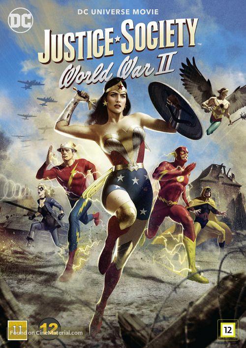 Justice Society: World War II - Danish DVD movie cover