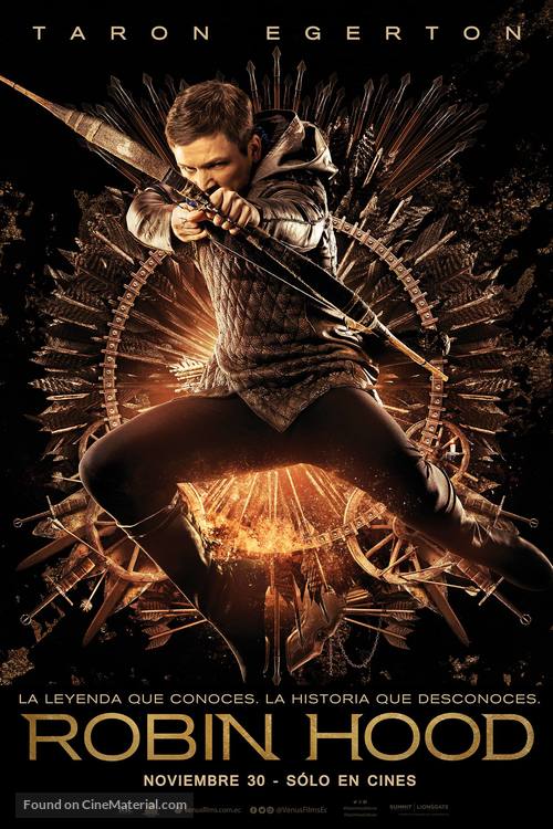 Robin Hood - Ecuadorian Movie Poster