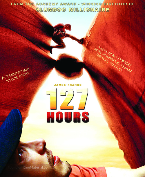 127 Hours - Blu-Ray movie cover