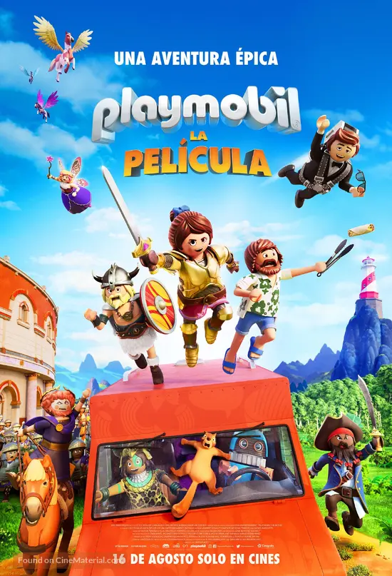 Playmobil: The Movie - Mexican Movie Poster