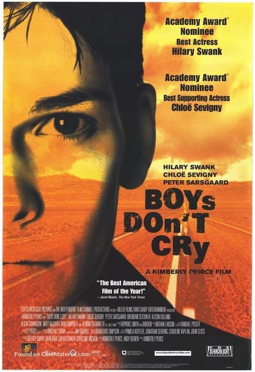 Boys Don&#039;t Cry - Movie Poster