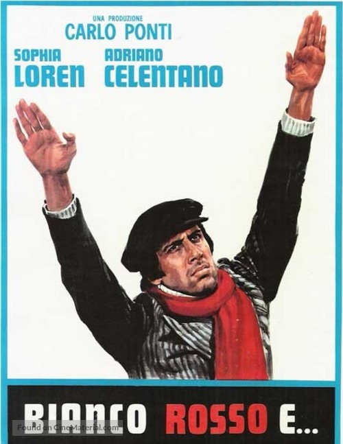Bianco, rosso e... - Italian Movie Poster