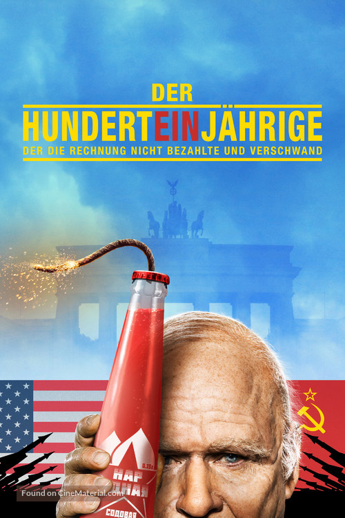 Hundraett&aring;ringen som smet fr&aring;n notan och f&ouml;rsvann - German Movie Cover