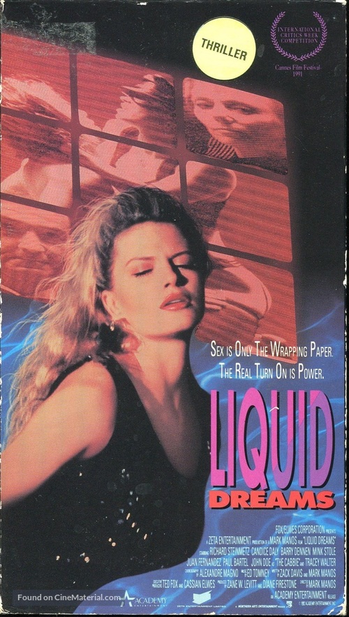 Liquid Dreams - VHS movie cover