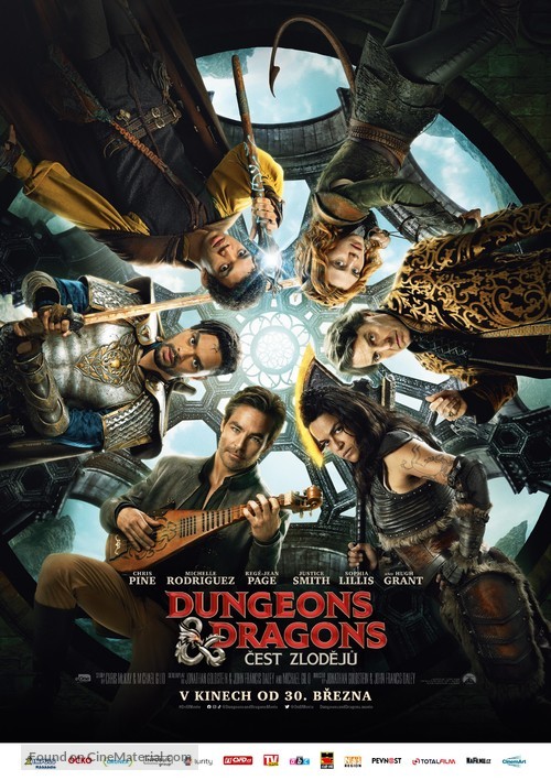 Dungeons &amp; Dragons: Honor Among Thieves - Czech Movie Poster