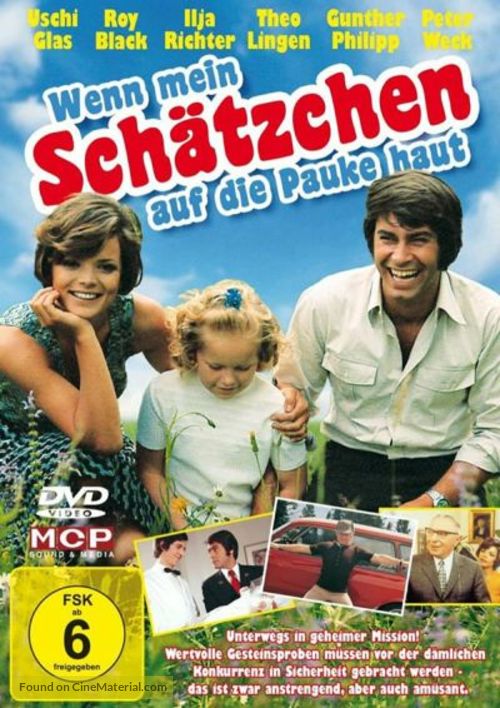 Wenn mein Sch&auml;tzchen auf die Pauke haut - German Movie Cover