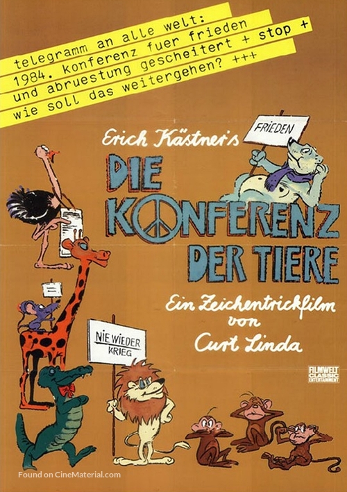 Die Konferenz der Tiere - German Movie Poster