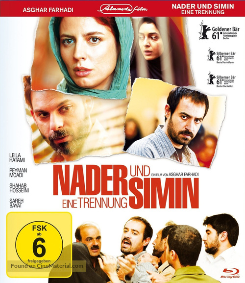 Jodaeiye Nader az Simin - German Blu-Ray movie cover