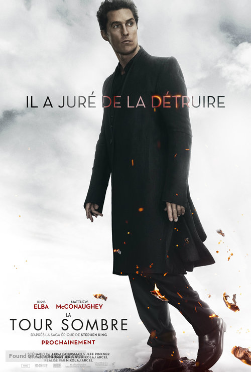 The Dark Tower - French Movie Poster
